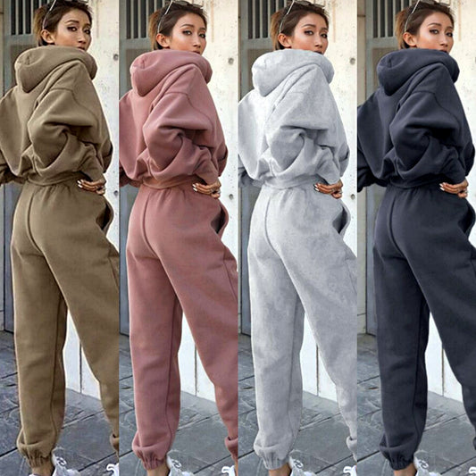 Cozy Casual Hoodie and Sweatpants Set