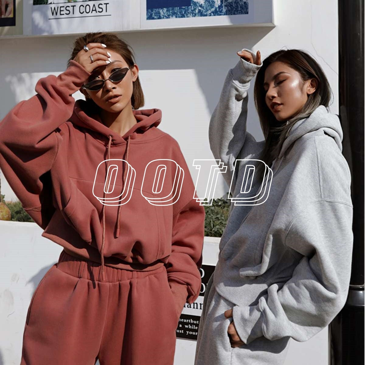 Cozy Casual Hoodie and Sweatpants Set