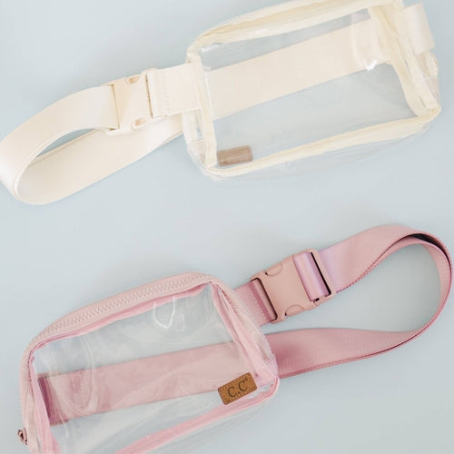 CC Clear Belt Bag