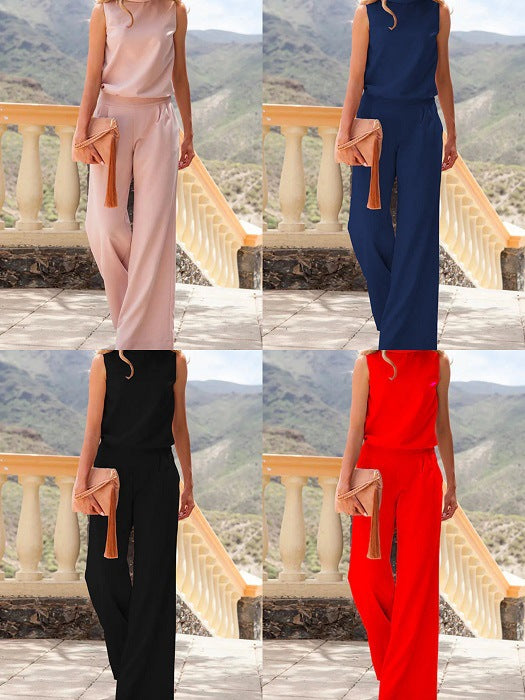 Elegant All-Occasion Sleeveless Jumpsuit