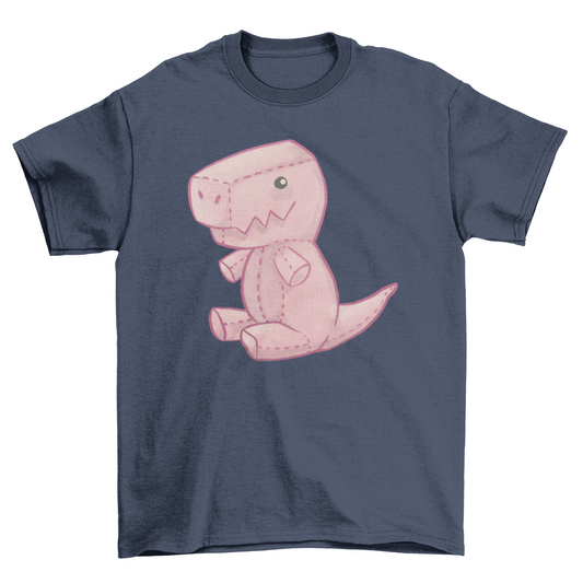 Cute plush t-rex t-shirt