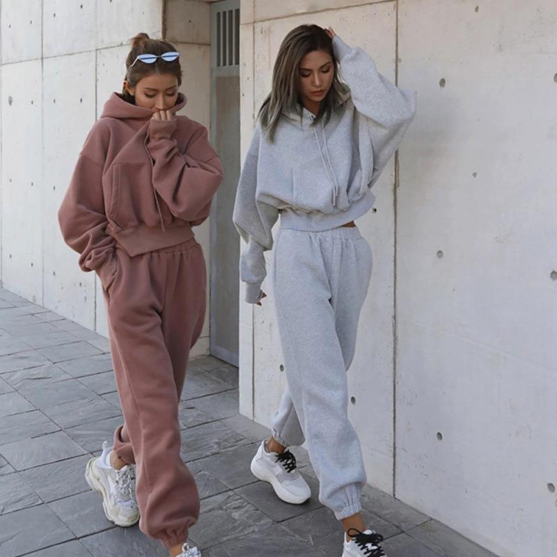 Cozy Casual Hoodie and Sweatpants Set