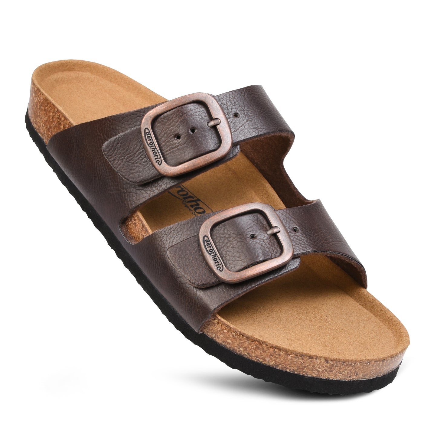 Cork Footbed Slide Sandals