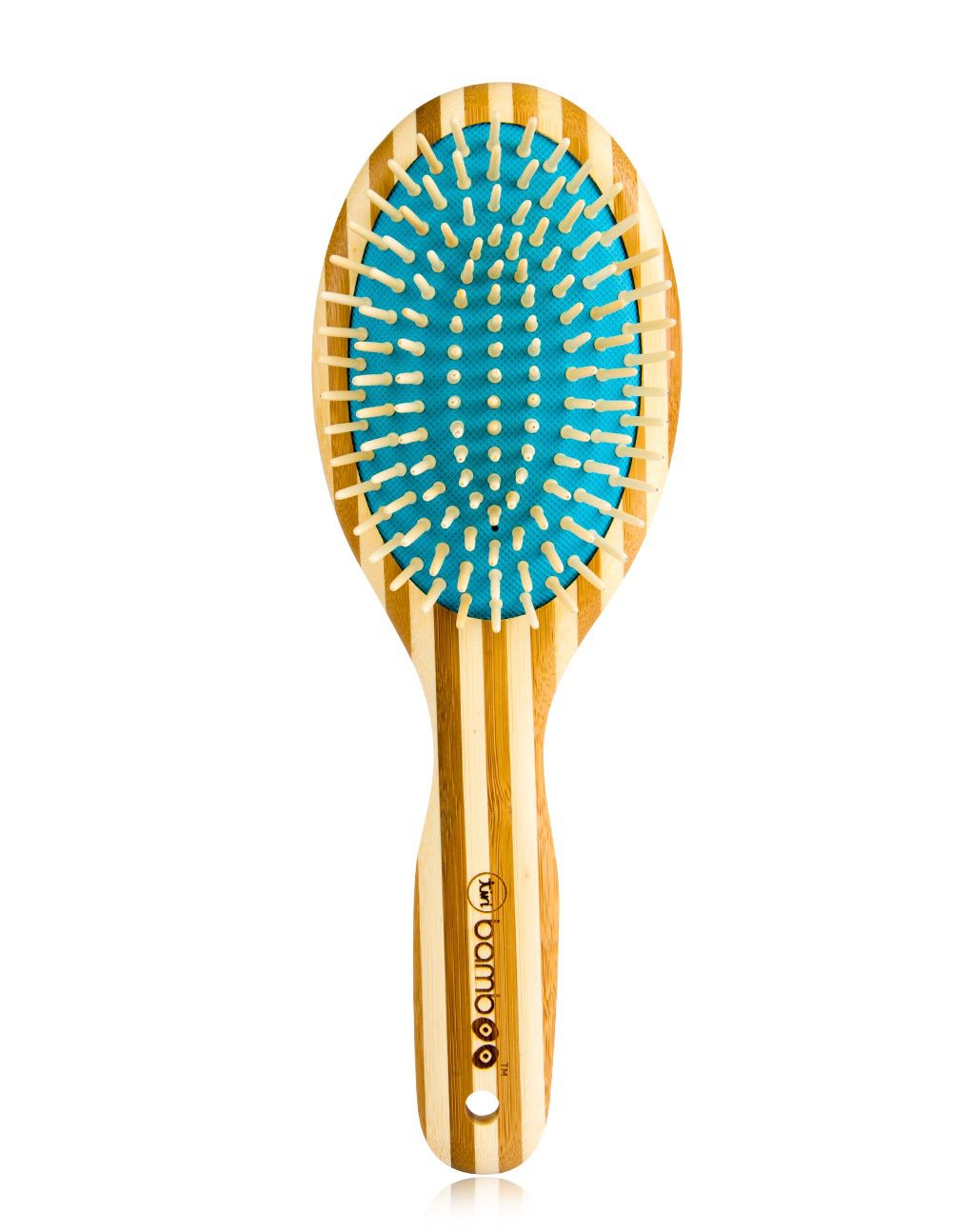 TiriPro Bamboo Hair Brush with Massaging Acupressure Bristles