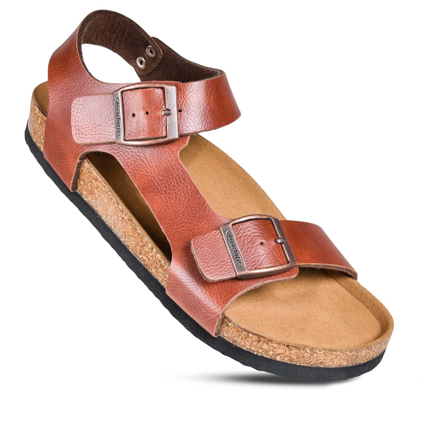 Cork Footbed Slingback Sandals