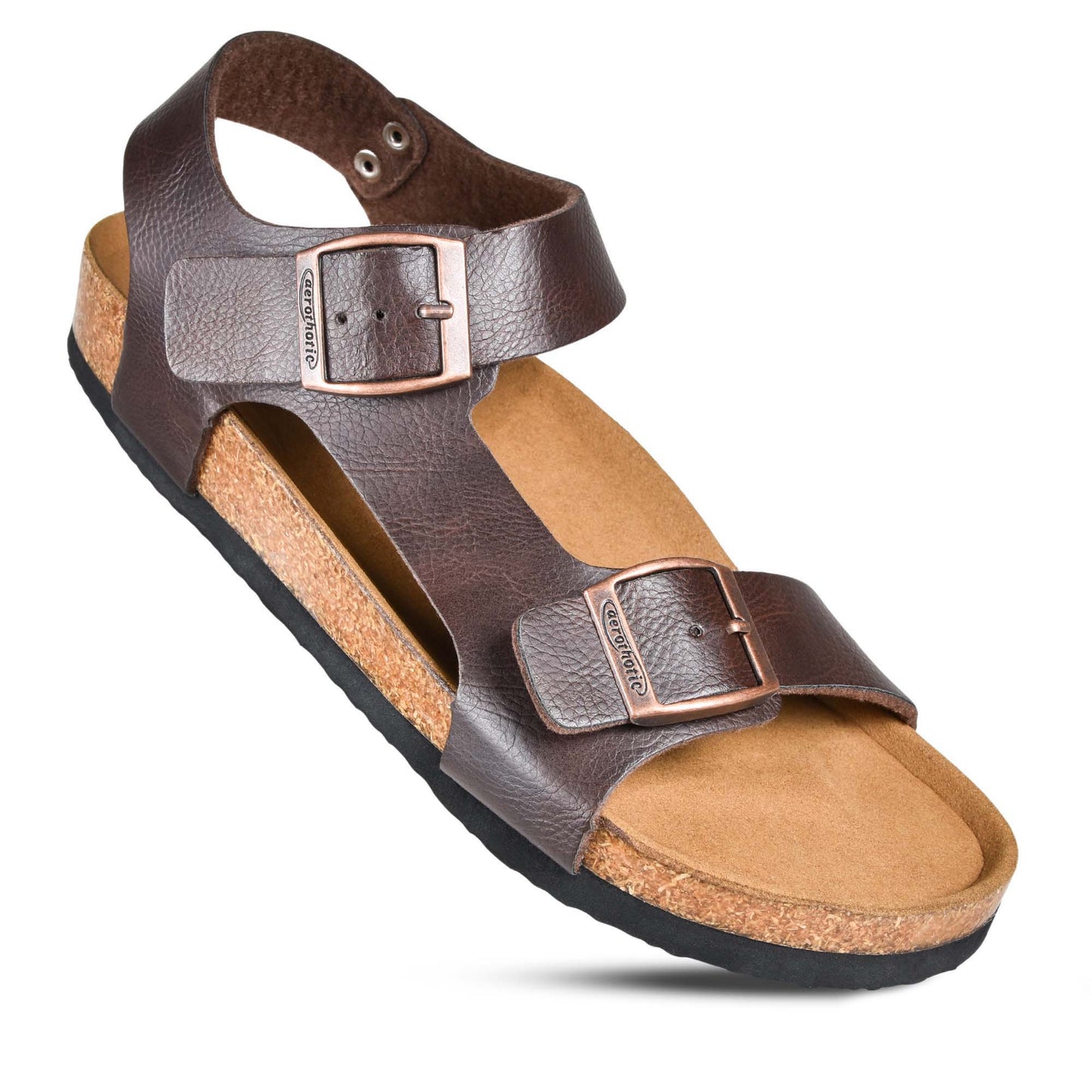 Cork Footbed Slingback Sandals