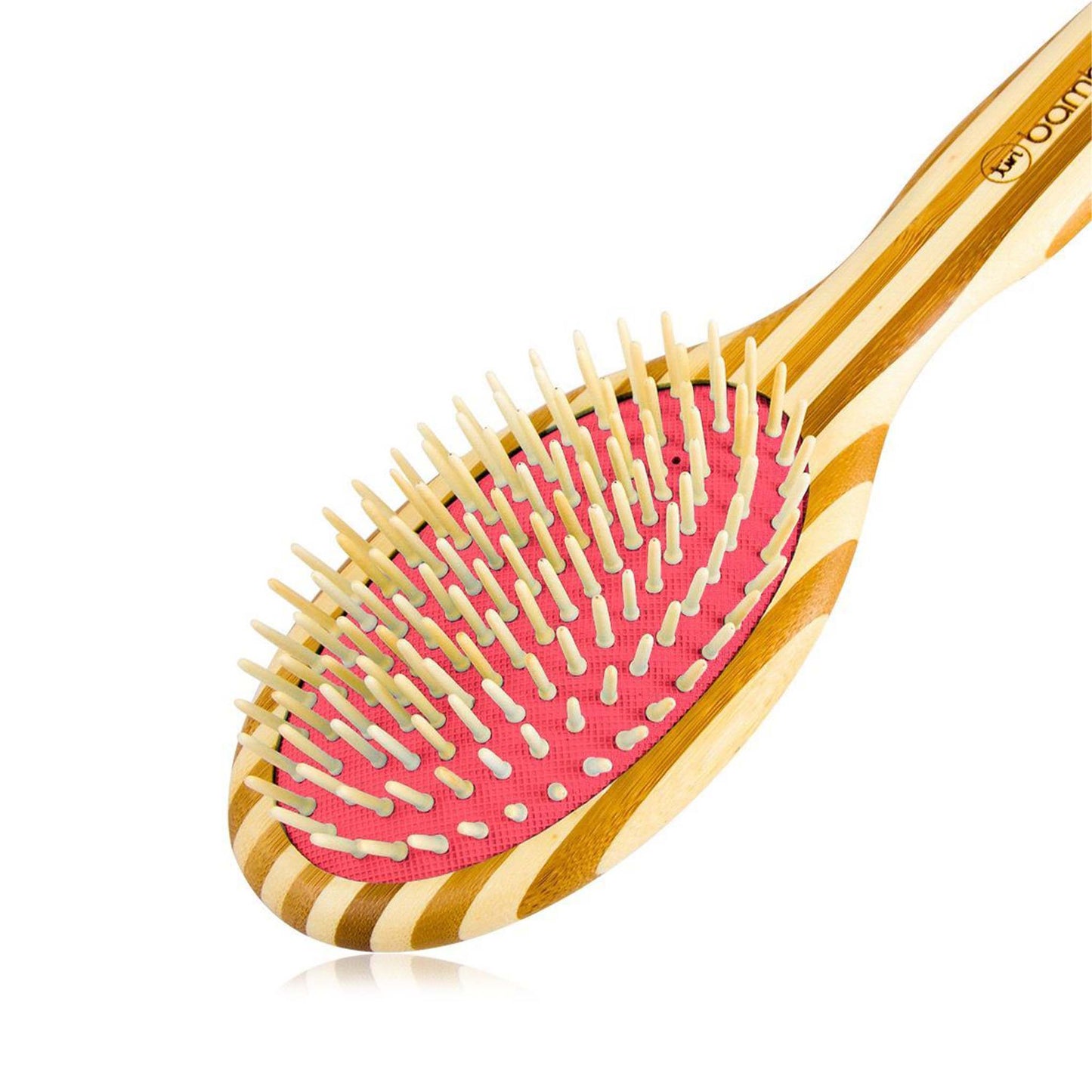 TiriPro Bamboo Hair Brush with Massaging Acupressure Bristles