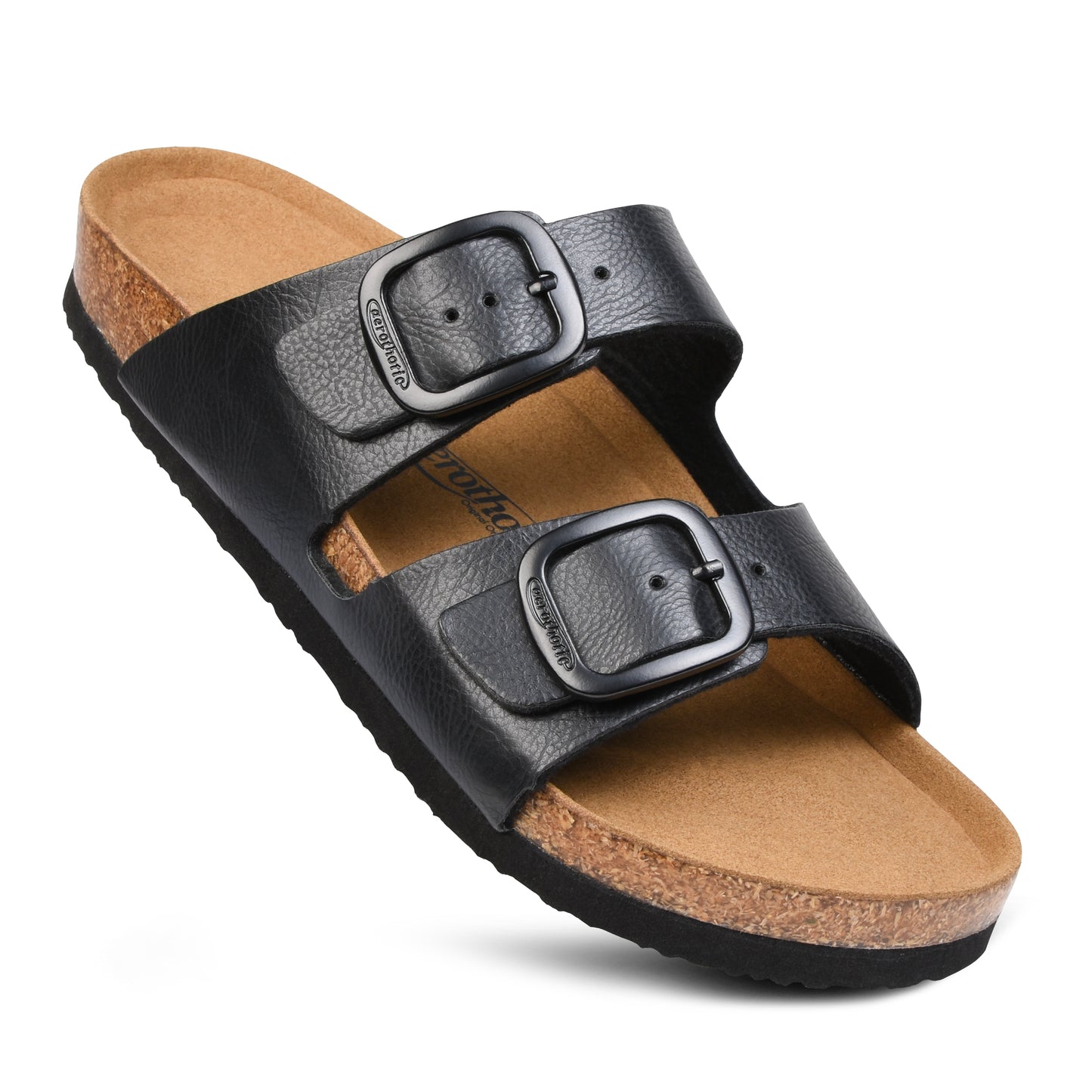 Cork Footbed Slide Sandals