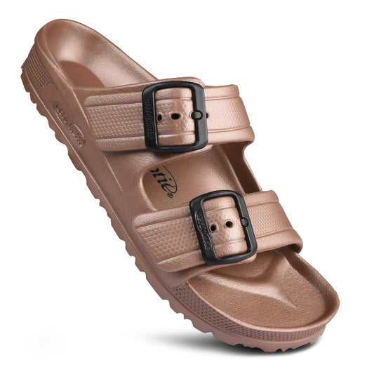 Rubber Slide Sandals