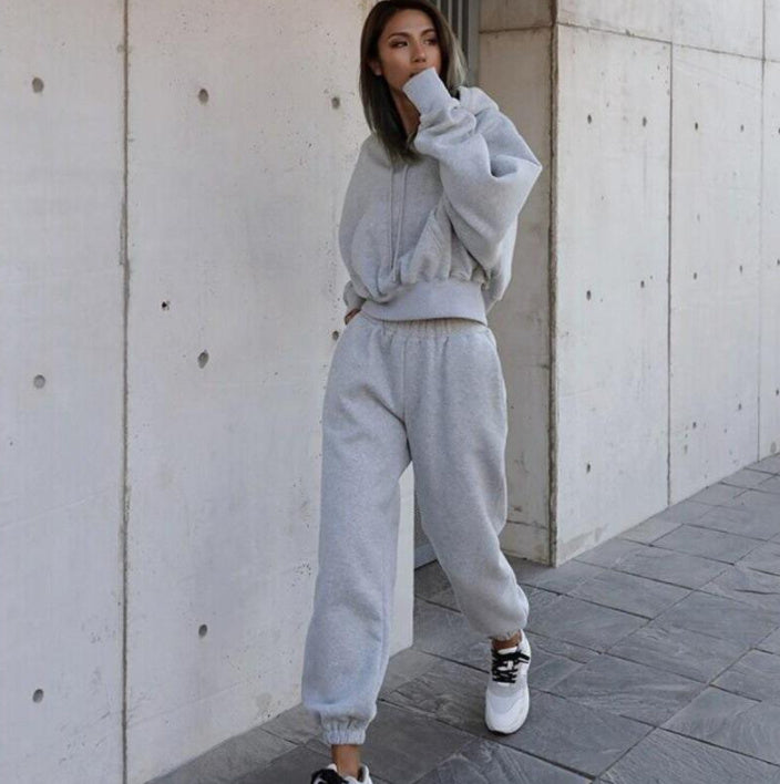 Cozy Casual Hoodie and Sweatpants Set