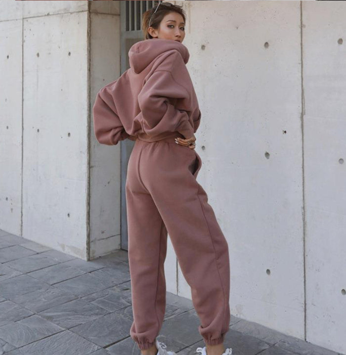 Cozy Casual Hoodie and Sweatpants Set