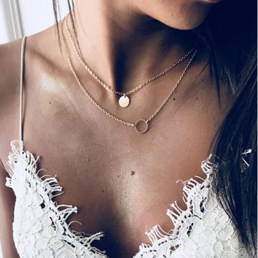 Dual Harmony Layered Necklace